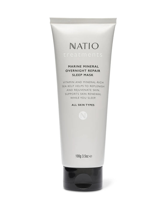 Natio Treatments Marine Mineral Overnight Repair Sleep Mask 100g.