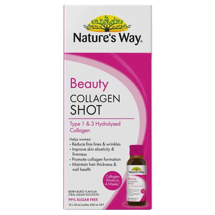 Nature's Way Beauty Collagen Shot 10x50ml