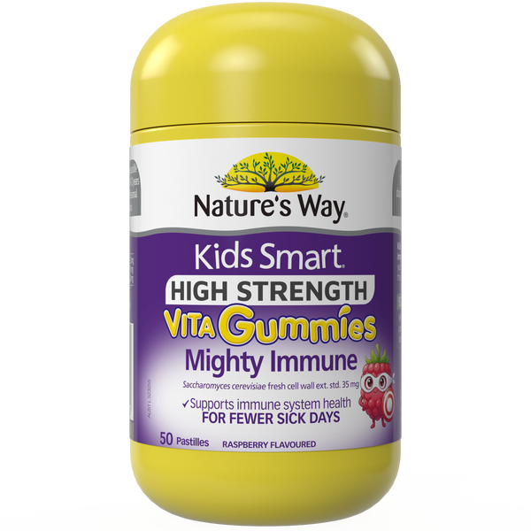 Nature's Way Kids Smart High Strength Vita Gummies Mighty Immune 50 Pastilles