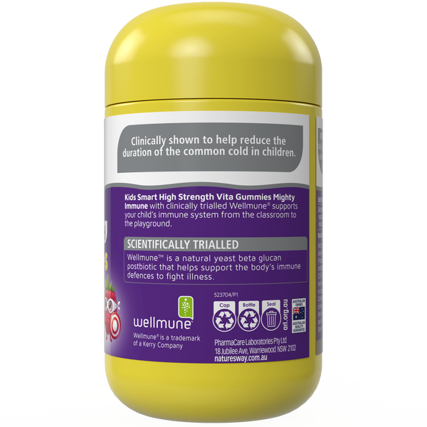 Nature's Way Kids Smart High Strength Vita Gummies Mighty Immune 50 Pastilles