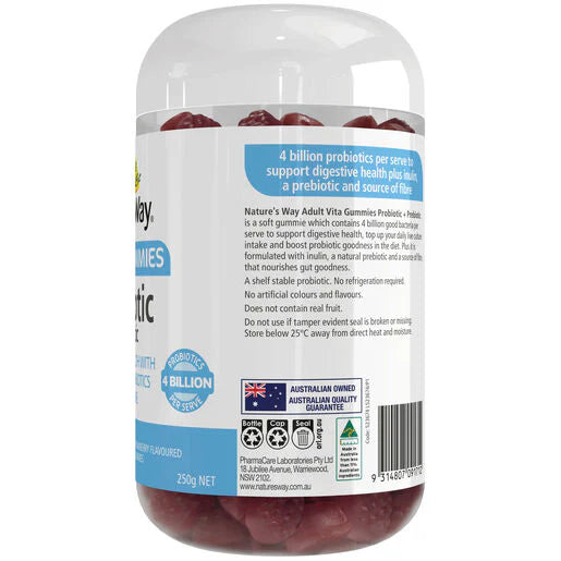 Nature's Way Probiotic + Prebiotic 100Gummies