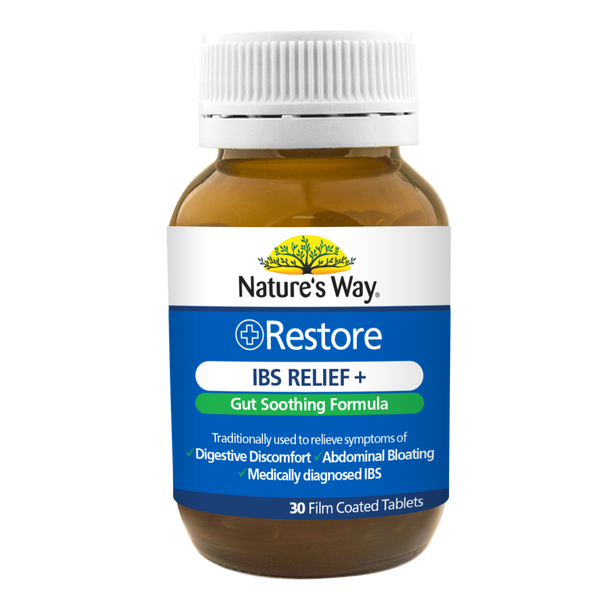 Nature's Way Restore IBS Relief+ 30 Capsules