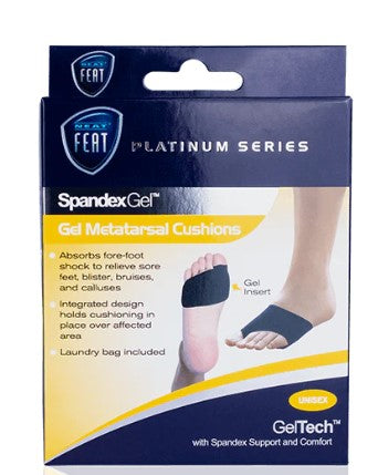 Neat Feat Spandex Metatarsal Pad Sleeve Large.