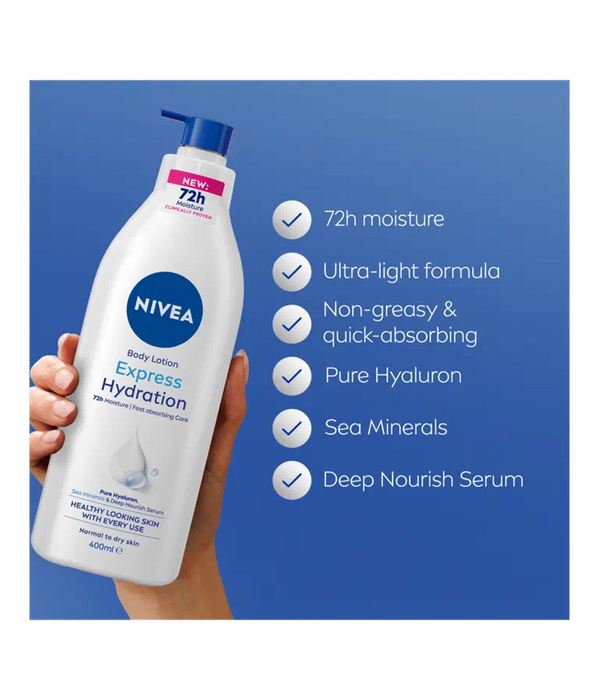 Nivea Body Lotion Express Hydration 400ml