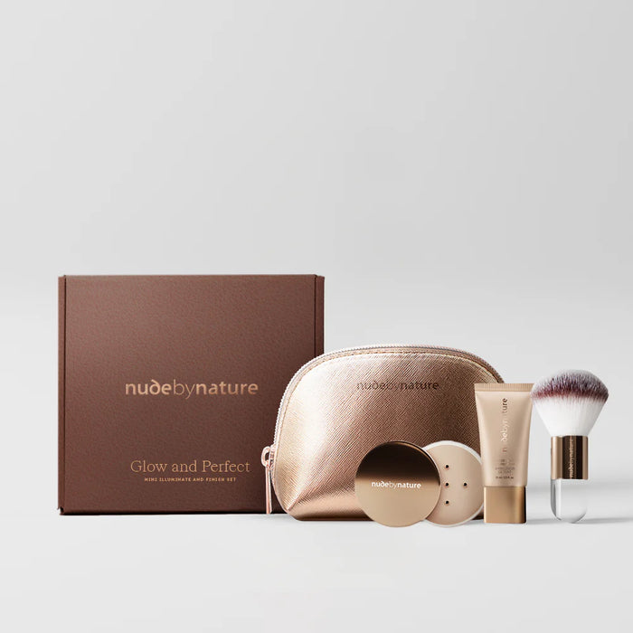 Nude By Nature Glow and Perfect Gift Set 4 Piece