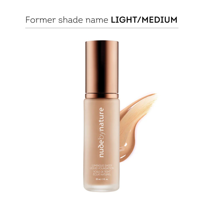 Nude By Nature Liquid Foundation Rose Beige 30ml.
