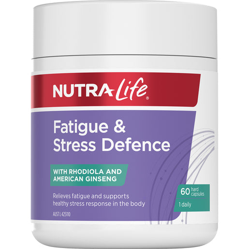 Nutra-Life Fatigue & Stress Defence Capsules 60