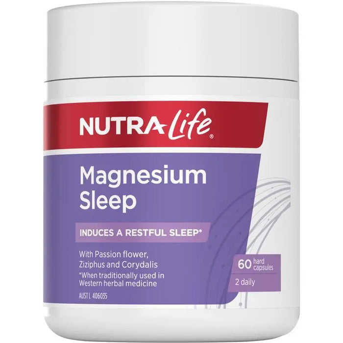 Nutra-Life Magnesium Sleep Capsules 60