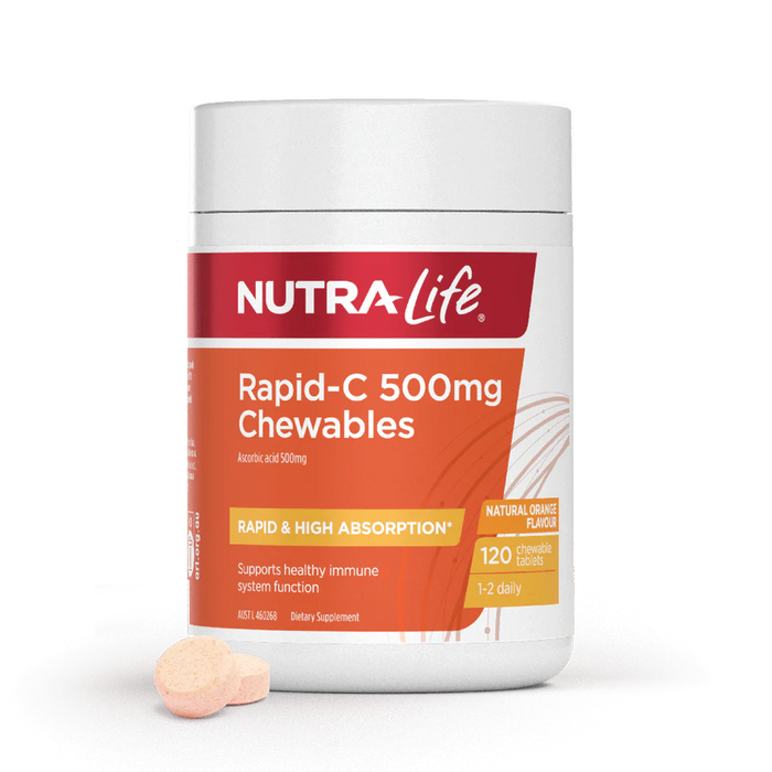 Nutra-Life Rapid-C 500 60  Chewable Tablets.