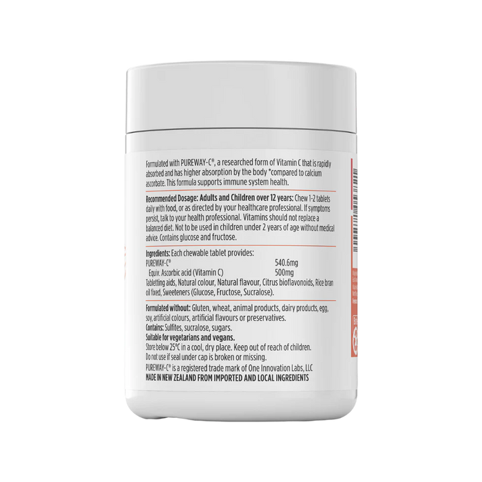 Nutra-Life Rapid-C 500 60  Chewable Tablets.