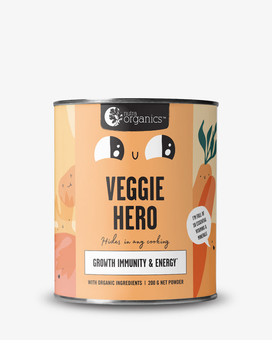 Nutra Organics Kids Veggie Hero Meal Booster 200g