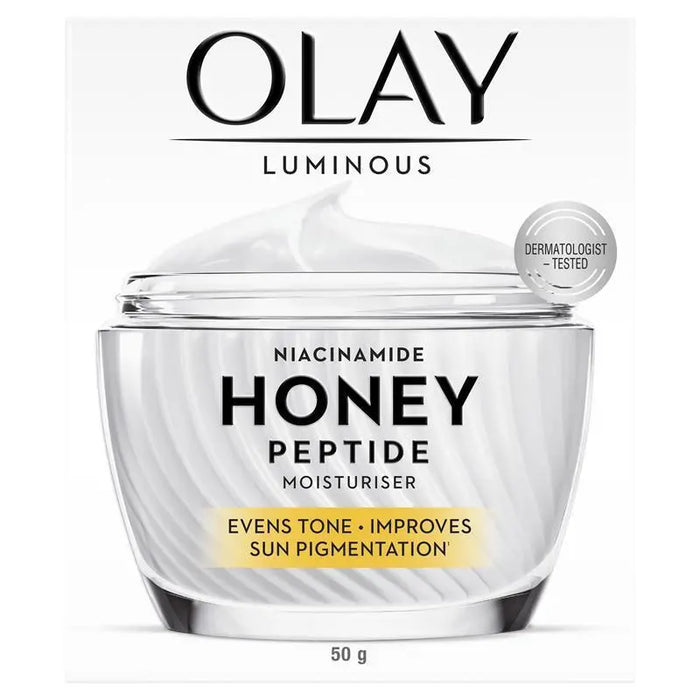 Olay Luminous Niacinamide + Honey Peptide Moisturiser 50g