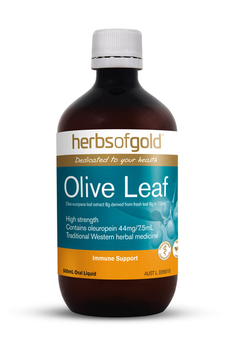 Herbs Of Gold Olive Leaf 500ml