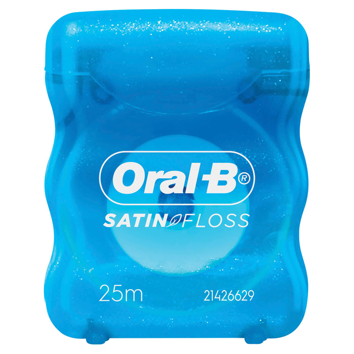 Oral-B Satin Floss Clean Dental Floss, Mint 25m 1 Pack