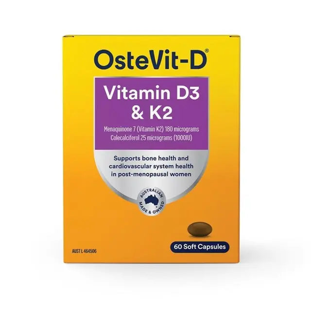 Ostevit-D Vitamin D3 & K2 60 Capsules
