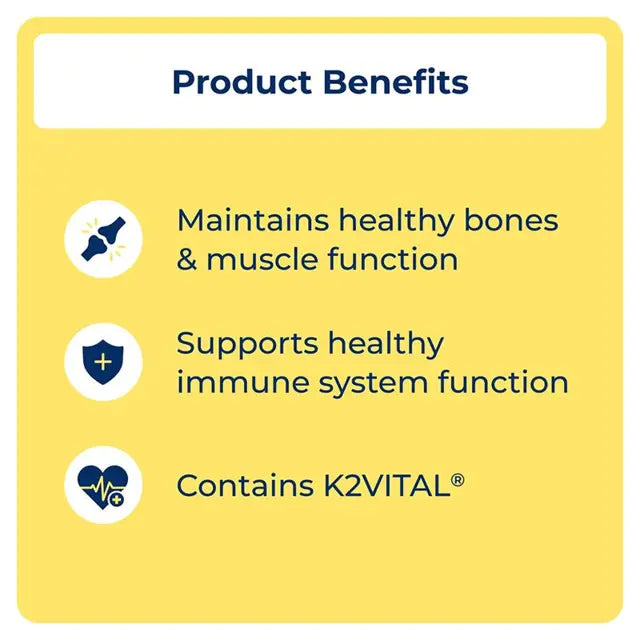 Ostevit-D Vitamin D3 & K2 60 Capsules