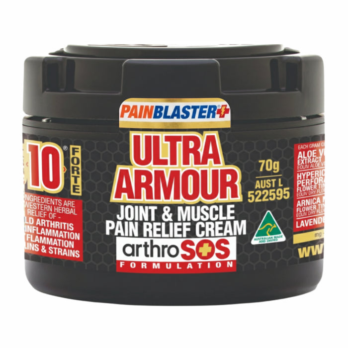 PAIN BLASTER  Ultra Armour Joint And Muscle Pain Relief Cream  PHYS10 70G
