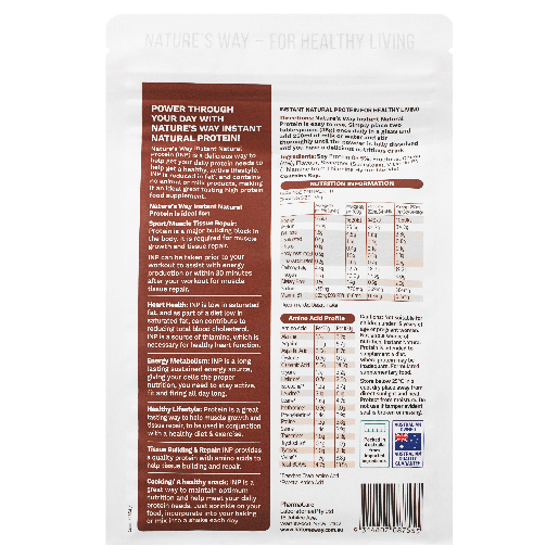 Nature's Way Instant Natural Protein Chocolate 400g