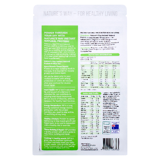 Nature's Way Instant Natural Protein Unflavoured 400g