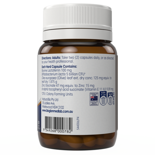 Medlab Lactoferrin Enhanced Vege Capsules 30