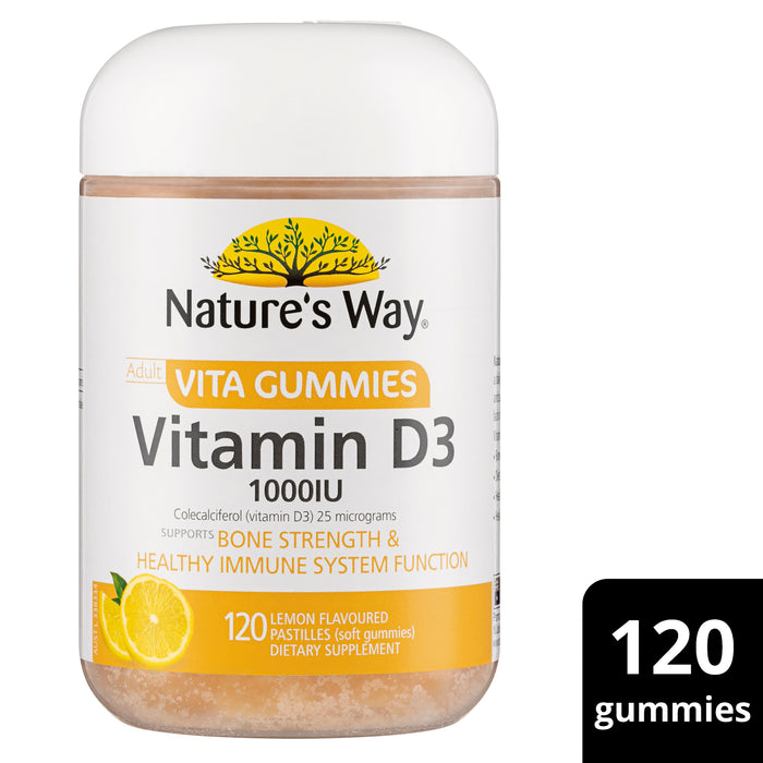 Nature's Way Adult VitaGummies Vitamin D 120 Gummies