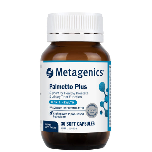 Metagenics Palmetto Plus 30 Capsules.
