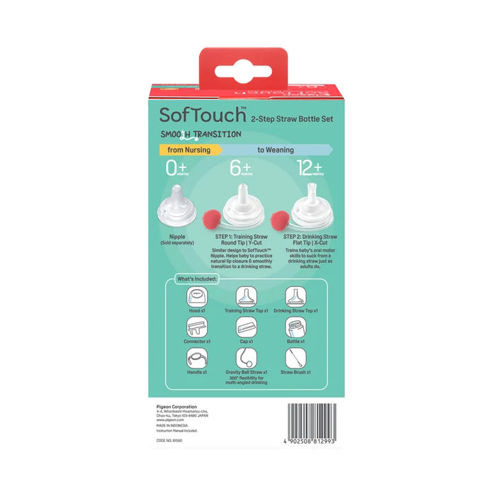 Pigeon Softouch Step Up Set Bottle Set 240ML