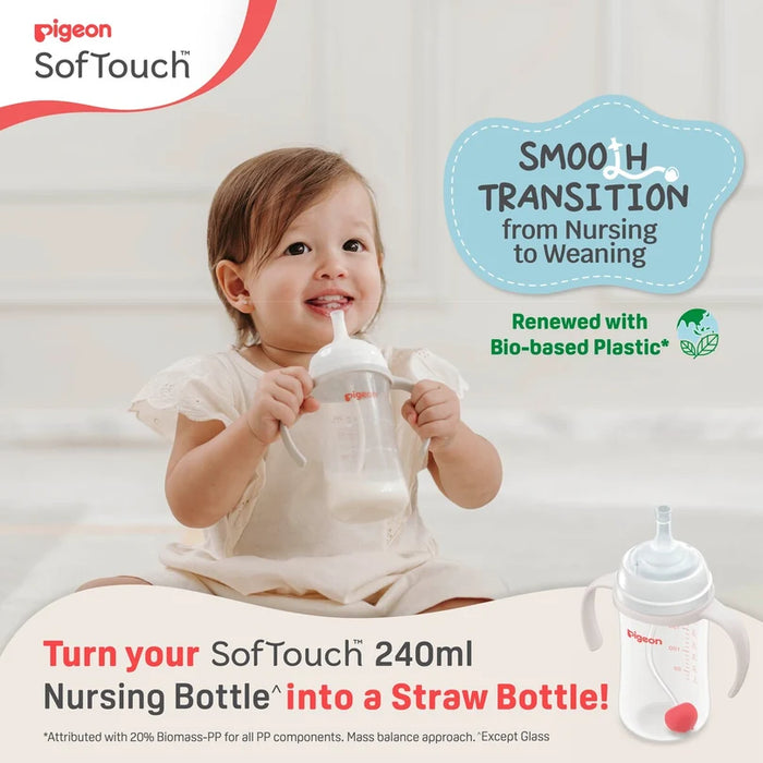Pigeon Softouch Step Up Set Bottle Set 240ML