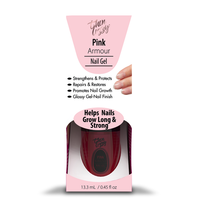 Thin Lizzy Pink Armour Nail Gel 13.3ml