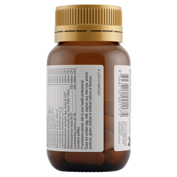 Herbs Of Gold Probiotic 60 Billion 30 Capsules