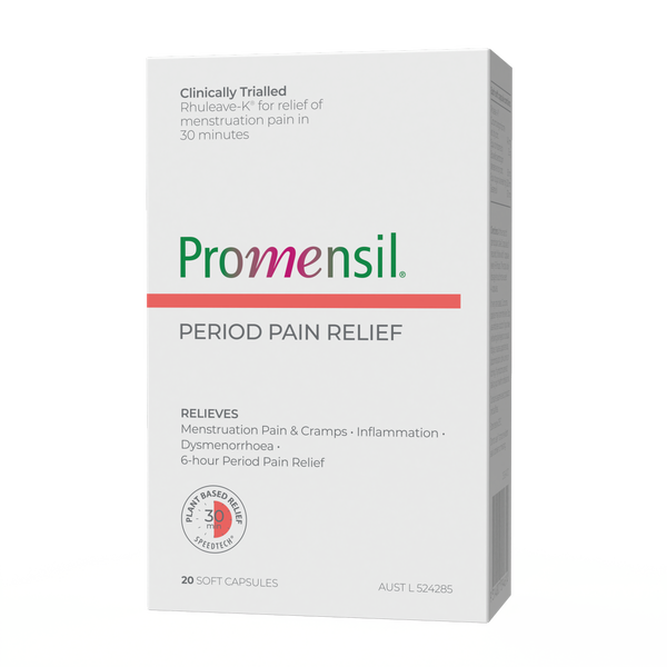 Promensil Period Pain Relief 20 Capsules