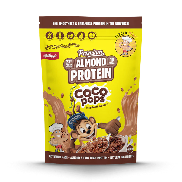 Macro Mike Kellogg's Premium Almond Protein Coco Pops Inspired 400g