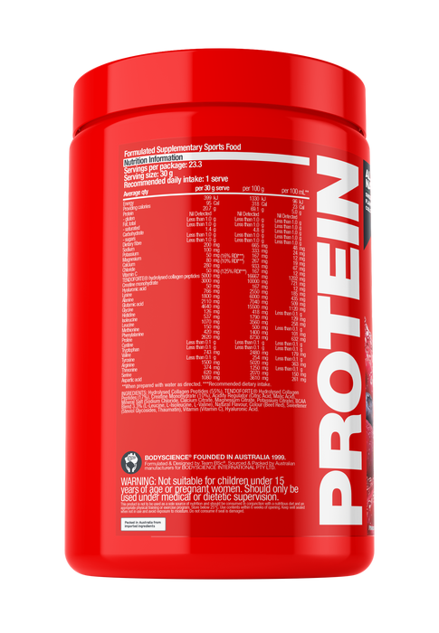 BSc Protein Water Creatine 700g Berry