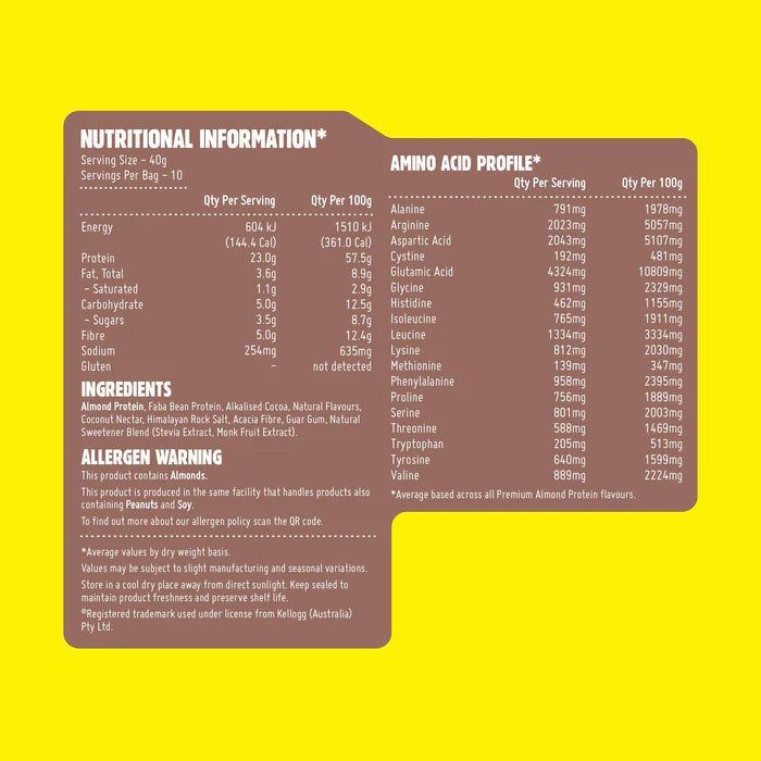 Macro Mike Kellogg's Premium Almond Protein Coco Pops Inspired 400g