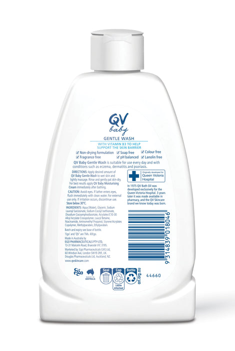Ego QV Baby Gentle Wash 250g
