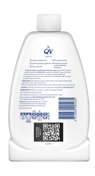 Ego QV Bath Oil 500ml