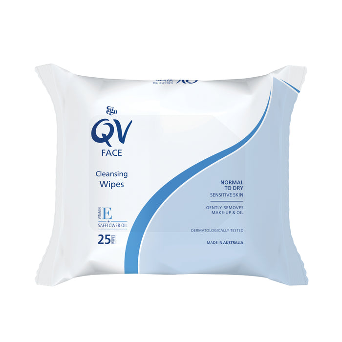 Ego QV Face Cleansing Wipes 25