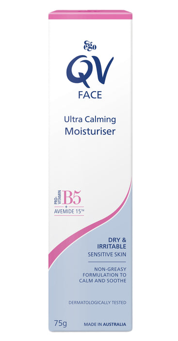 Ego QV Face Ultra Calming Moisturiser 75g