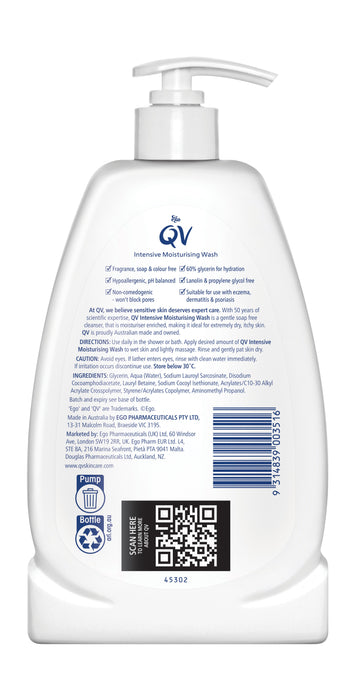 Ego QV Intensive Moisturising Cleanser 500ml