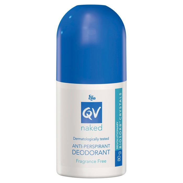 Ego QV Naked Anti-perspirant Deodorant Roll On 80g