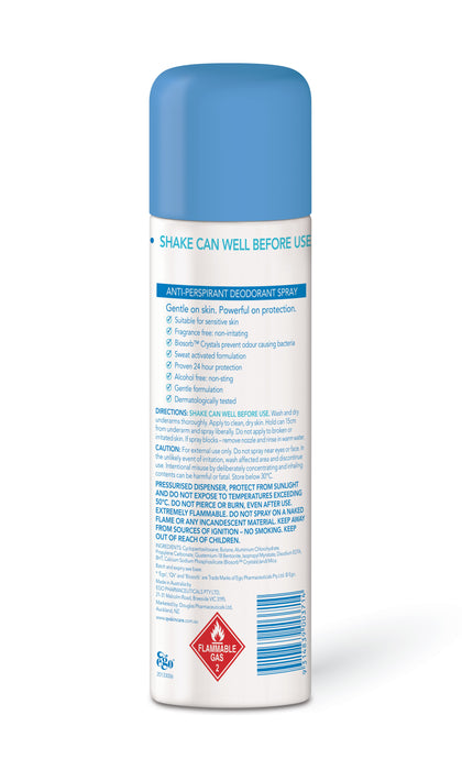 Ego QV Naked Anti-perspirant Deodorant Spray 100g