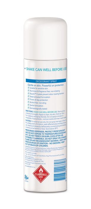 Ego QV Naked Deodorant Spray 100g