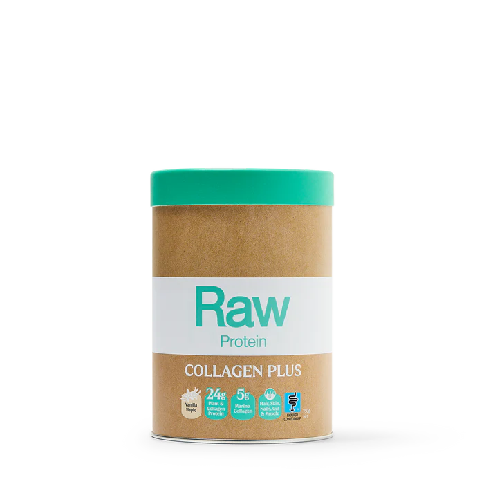 Amazonia Raw Protein Collagen Plus Vanilla Maple 750g