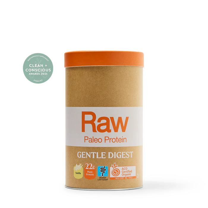 Amazonia Raw Gentle Digest Protein Vanilla.