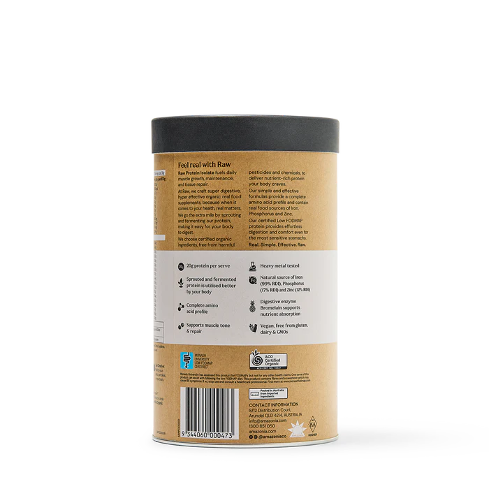 Amazonia Raw Protein Isolate Choc Coconut 1kg