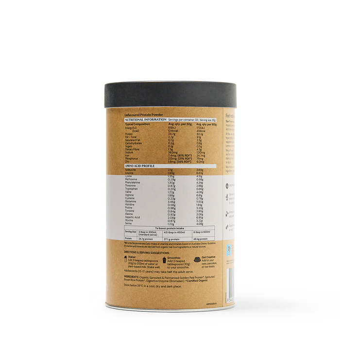 Amazonia Raw Protein Isolate Natural 1kg