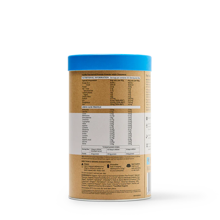 Amazonia Raw Slim & Tone Protein Vanilla & Cinnamon 1kg