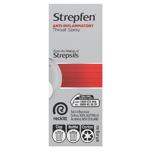 Strepfen Throat Spray Cherry & Mint 15ml.