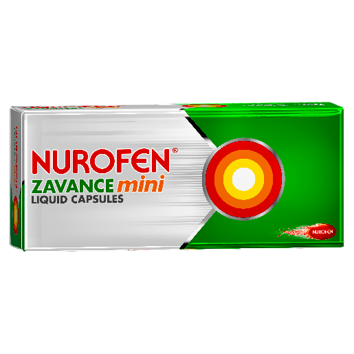 Nurofen Zavance Mini Liquid Capsules 16.