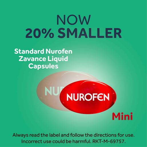 Nurofen Zavance Mini Liquid Capsules 16.